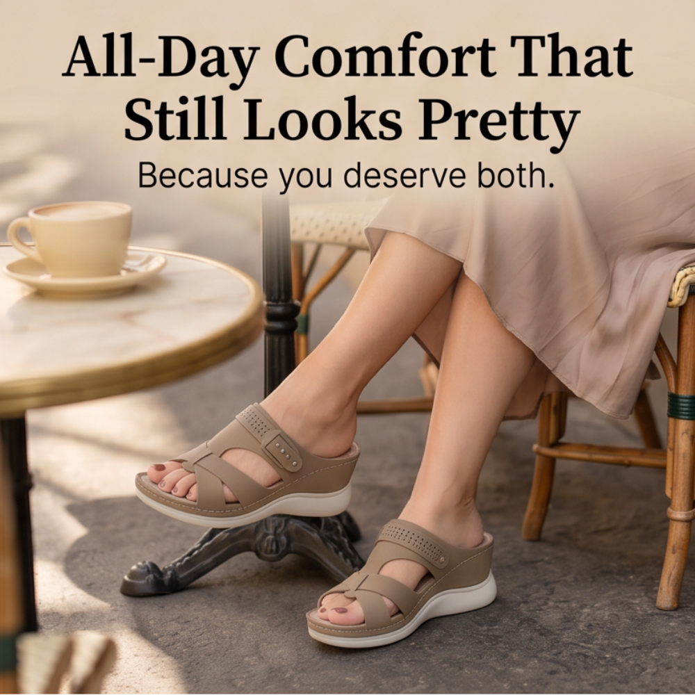 CloudLift – Orthopedic Wedge Sandals