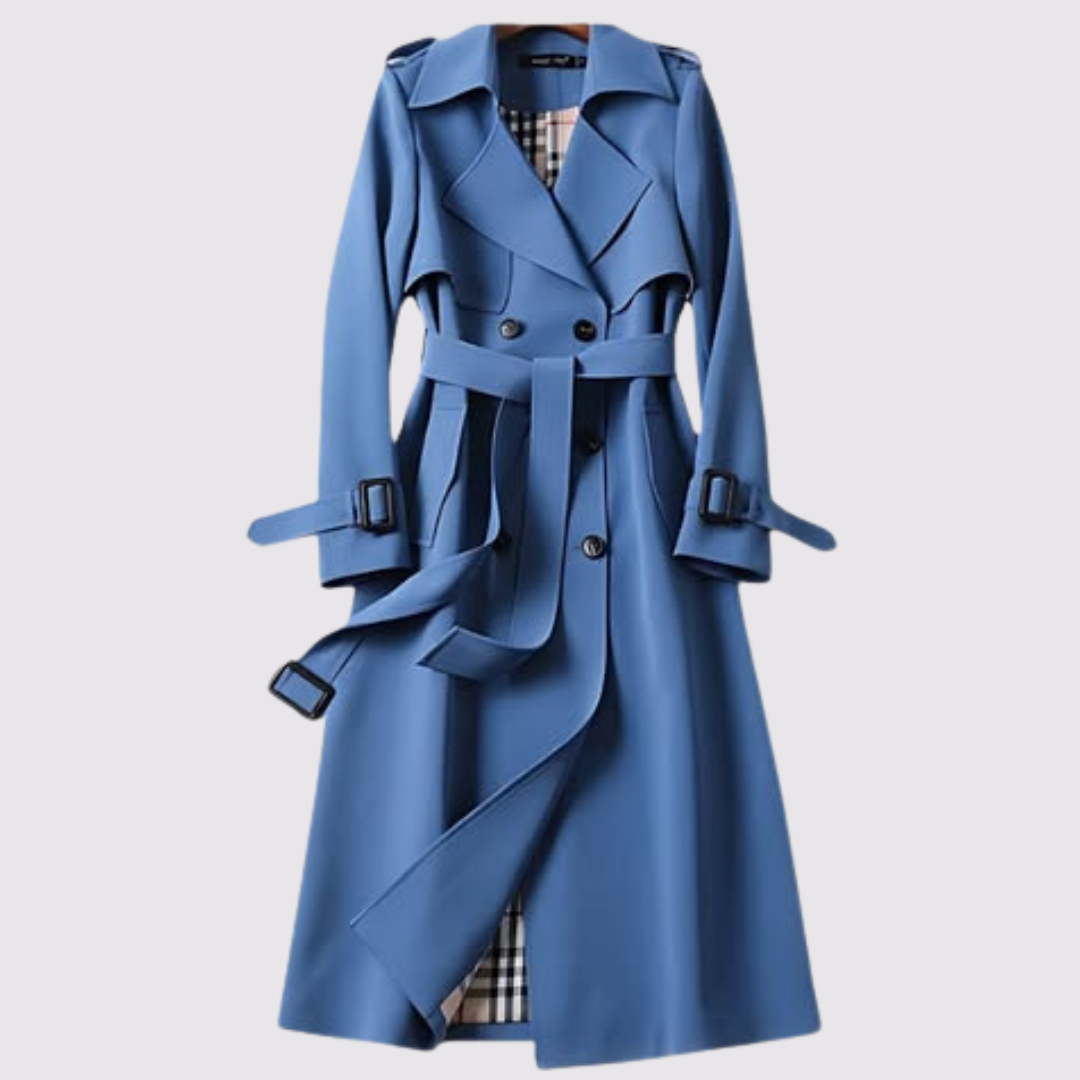 Marena™ | Elegant Trench Coat in a Timeless Design with a Belt
