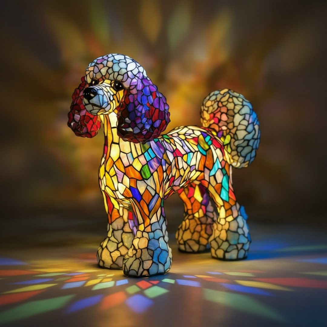 Poodle | Glass Lamps
