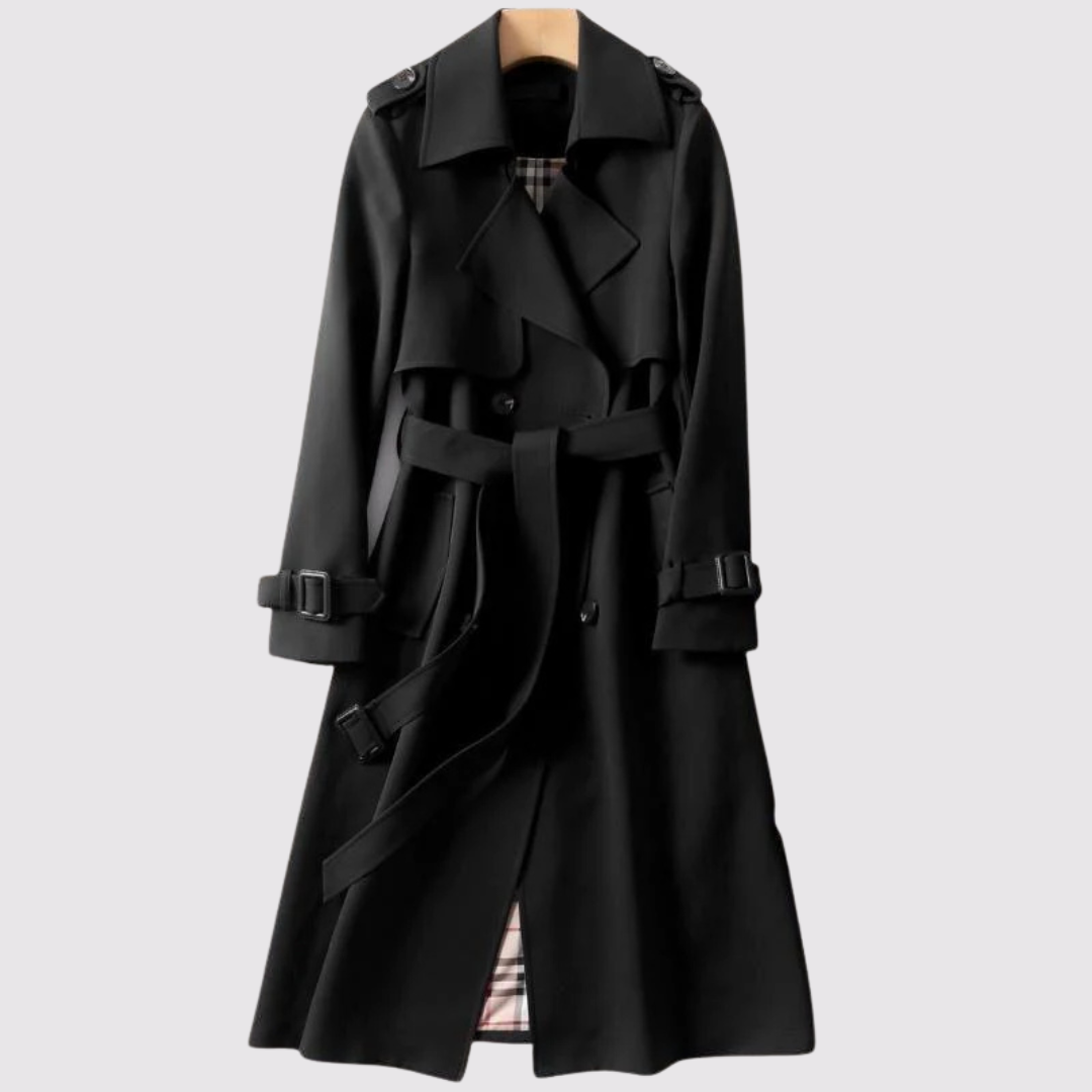Marena™ | Elegant Trench Coat in a Timeless Design with a Belt