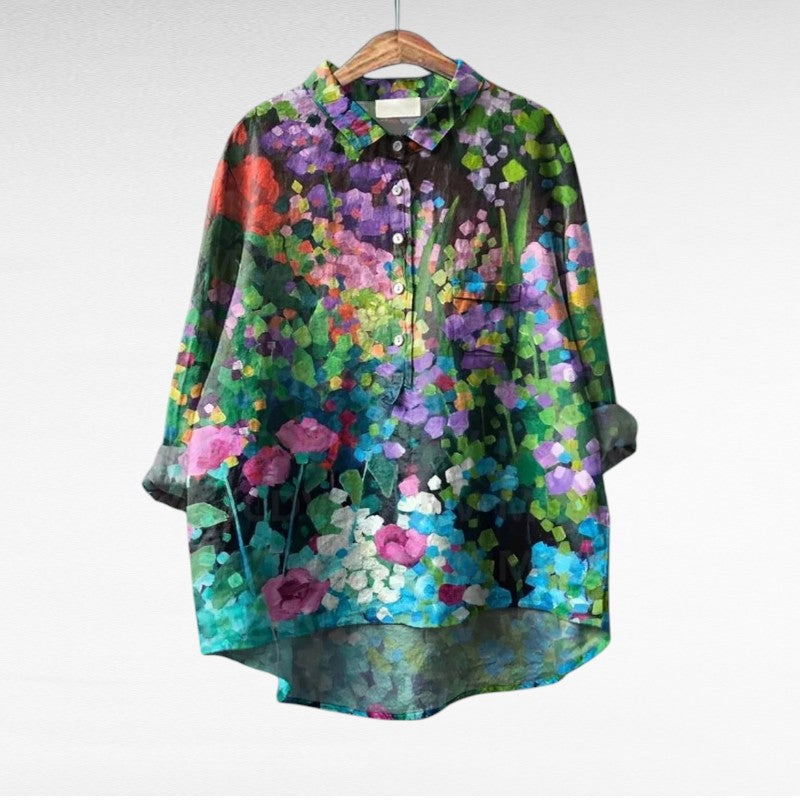 Tereza | Elegant Summer Blouse