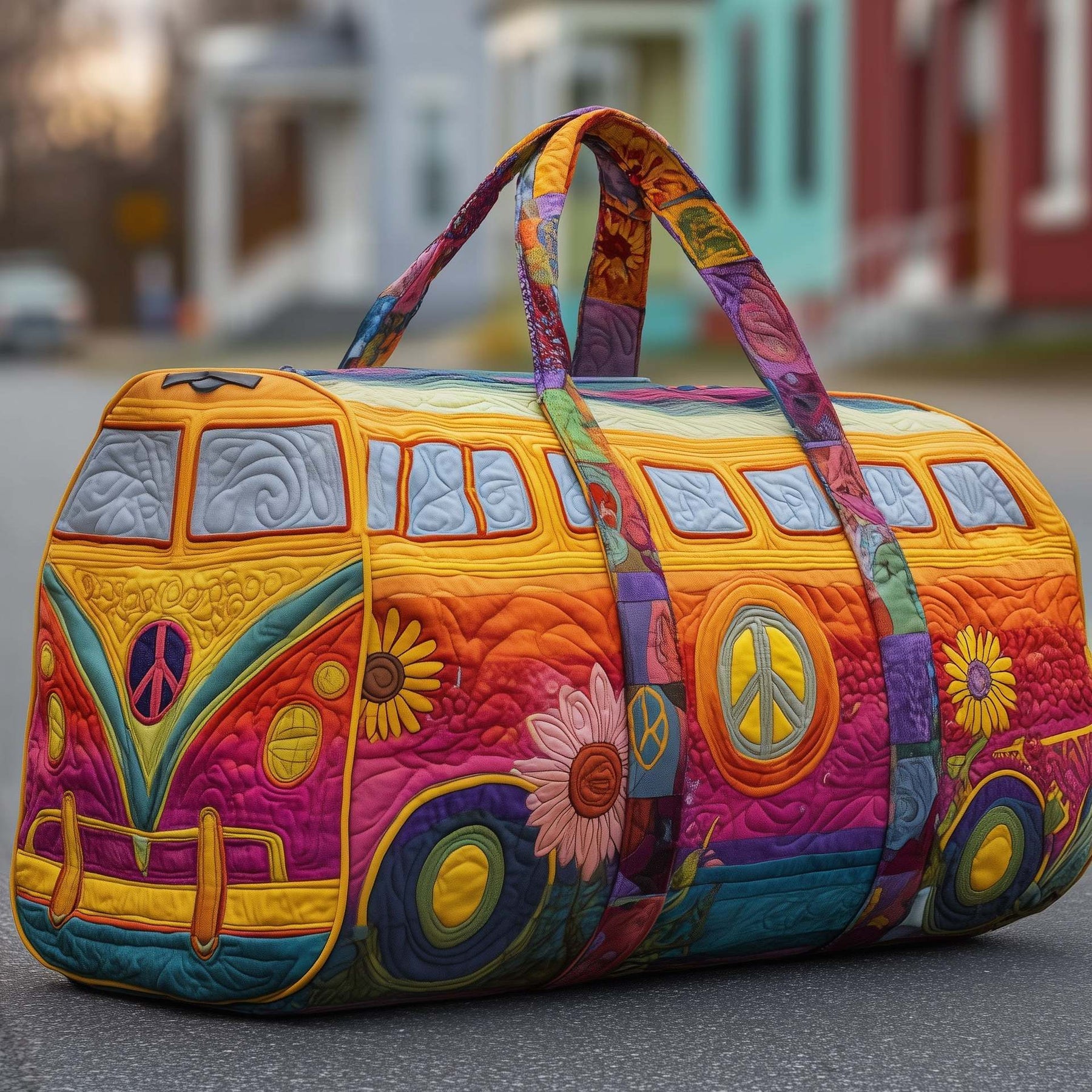 Luna – Padded Travel Bag with Artisan Design