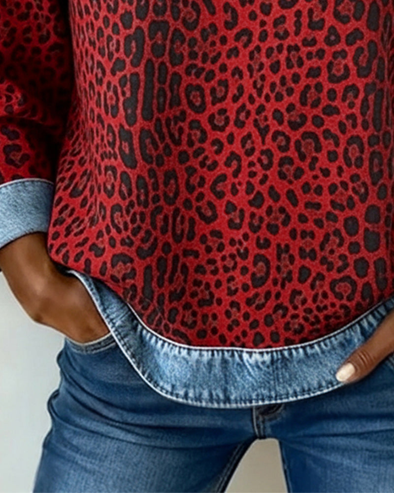 BROOKE – WILD CHIC CASUAL BLOUSE