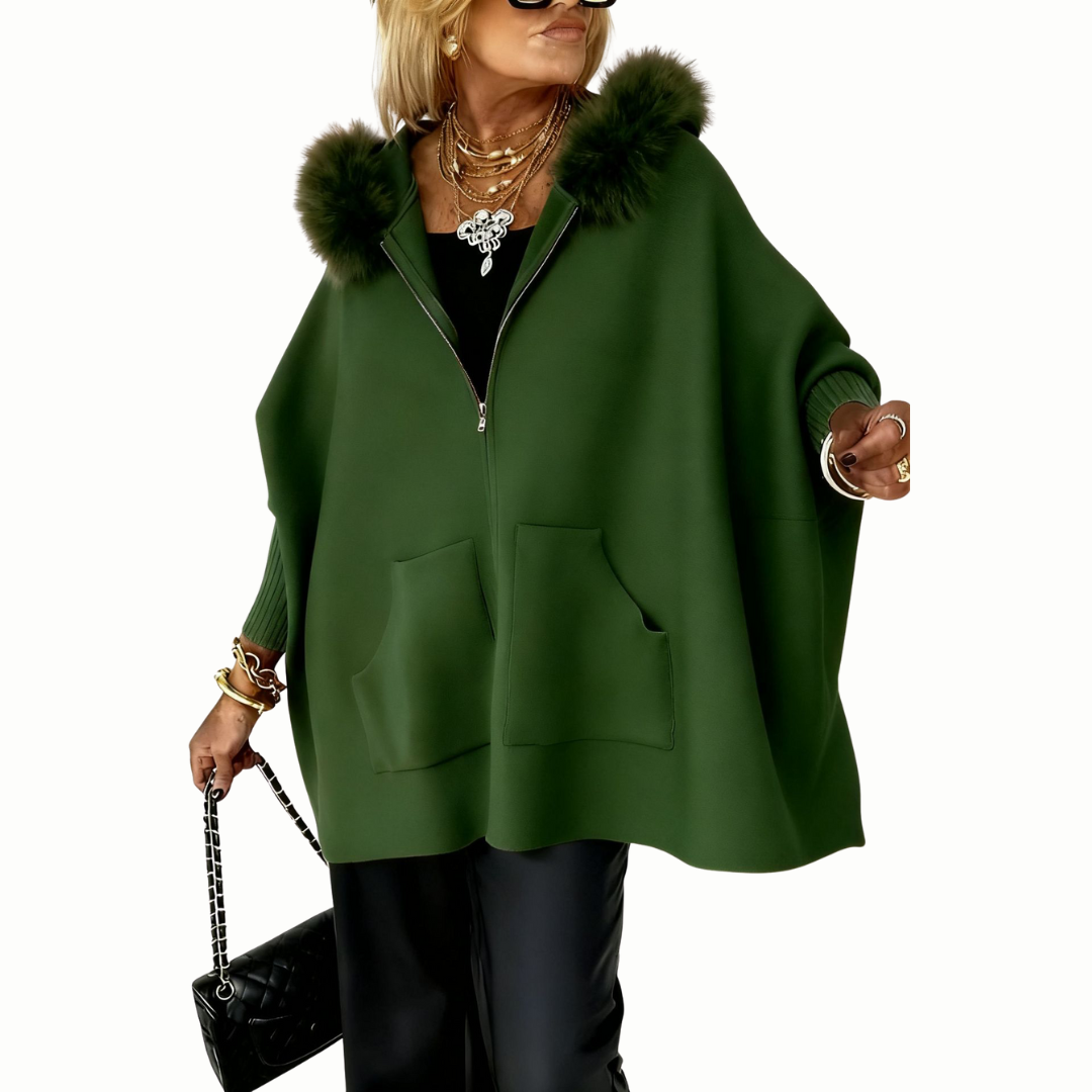Irene™ | Luxury Hooded Silhouette Cape
