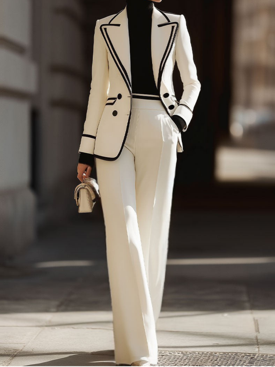 Marissa | Double Breasted Suit Set