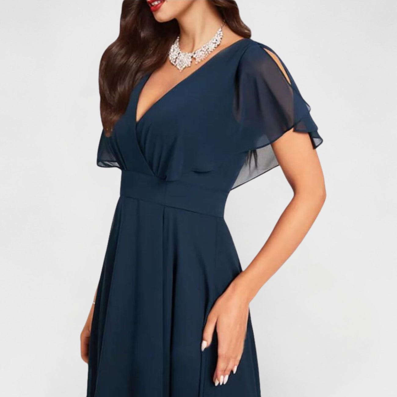 BEA – ELEGANT FLOW EVENING DRESS