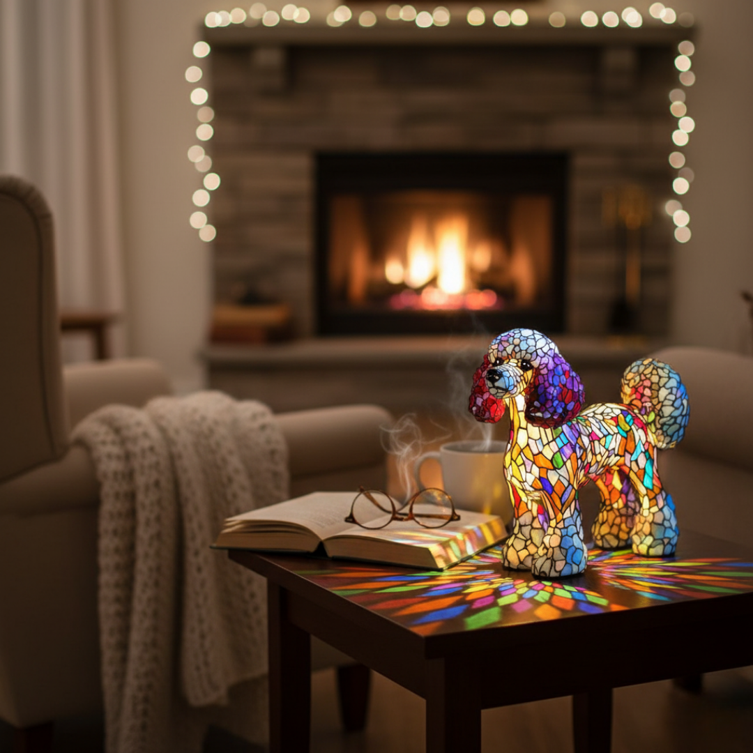 Poodle | Glass Lamps