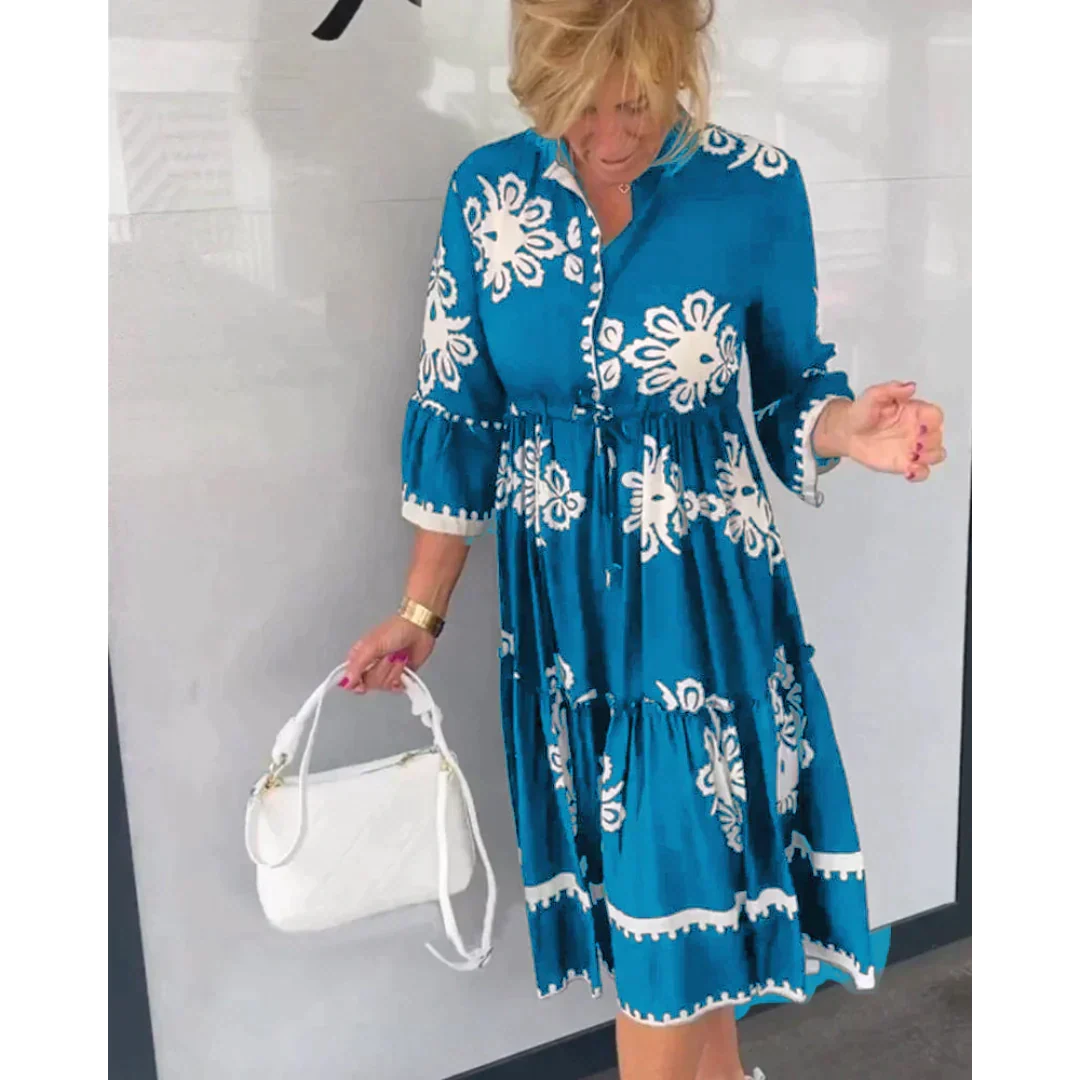 Iza - Fluid Dress for Women Timeless Elegance