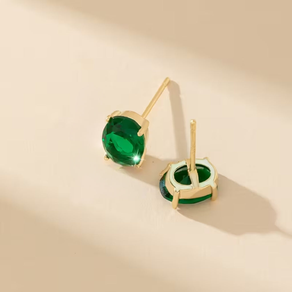 Gleam Oval Earrings