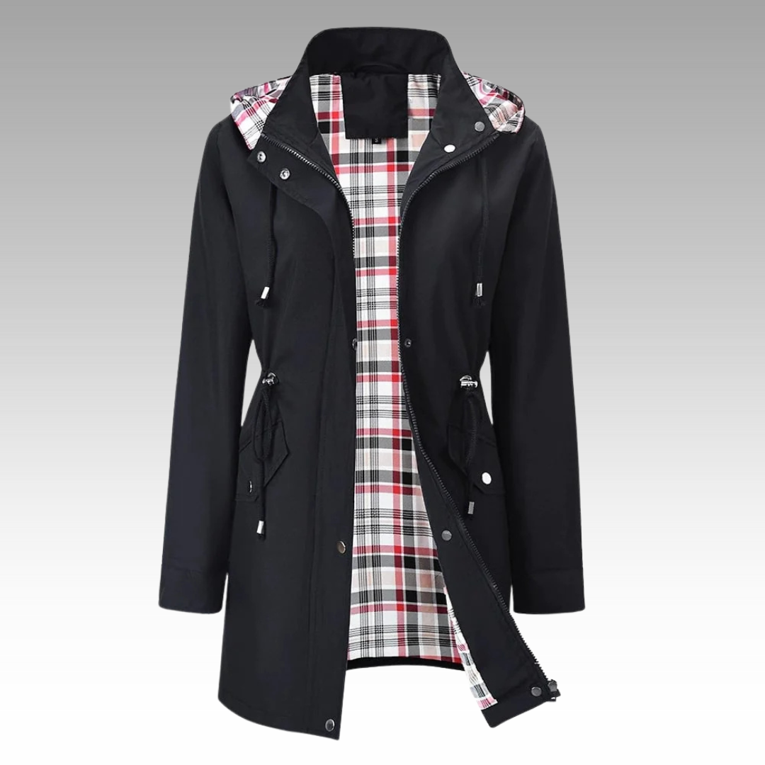 ELLA - RAIN-READY HOODED COAT