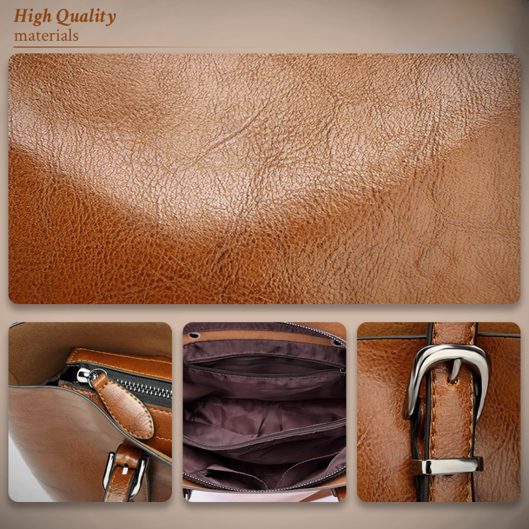 Jane | Timeless Vintage Leather Handbag