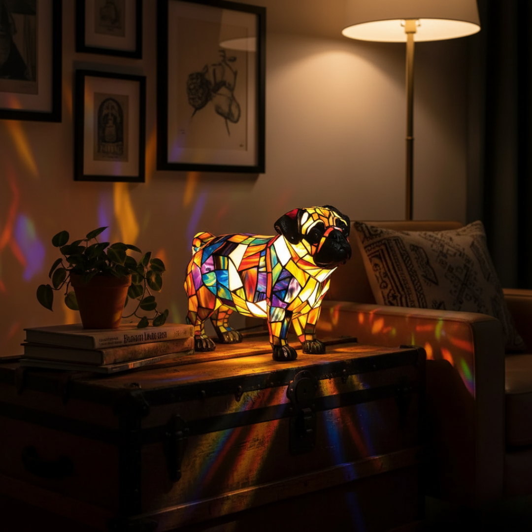 Mops | Glass Lamp