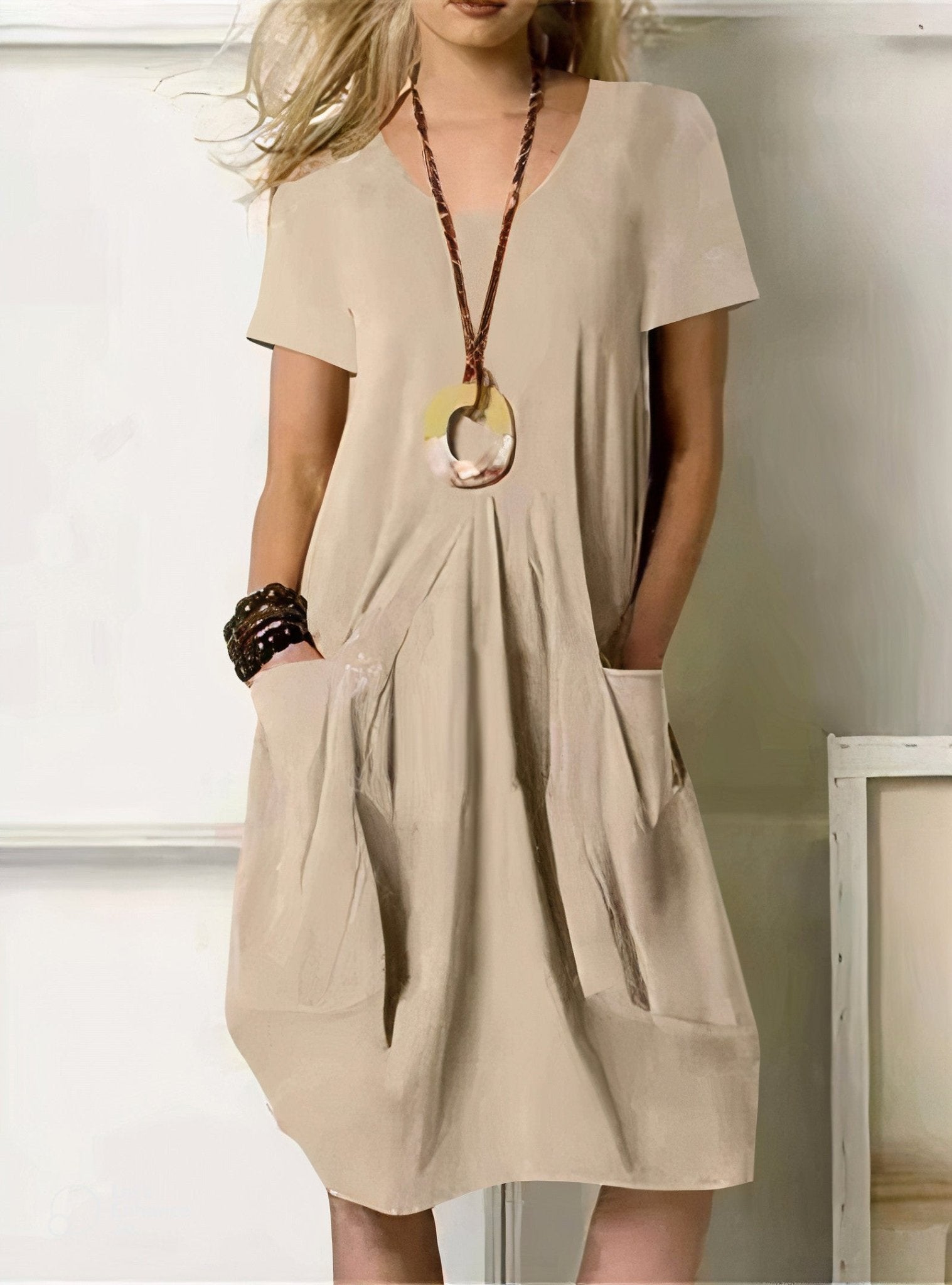 Kwani | Simple Casual Flow Dress