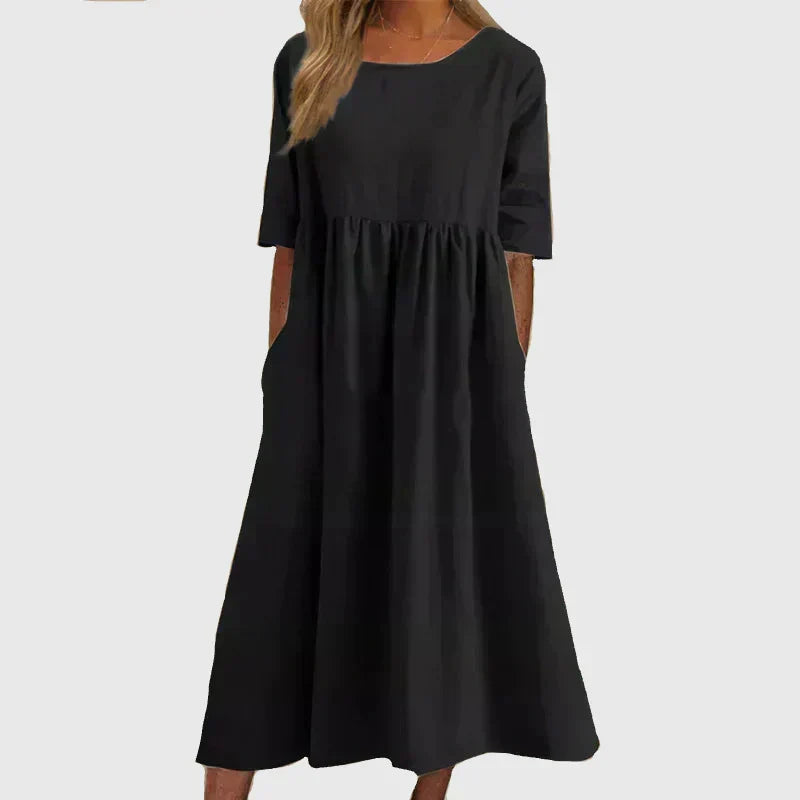 Joy | Timeless Flowing Midi Dress