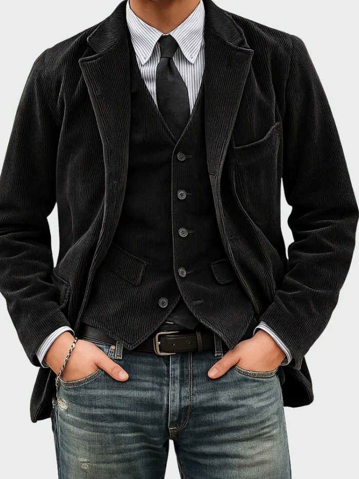 WAYNE™ | Premium Layered Blazer with Tailored Elegance