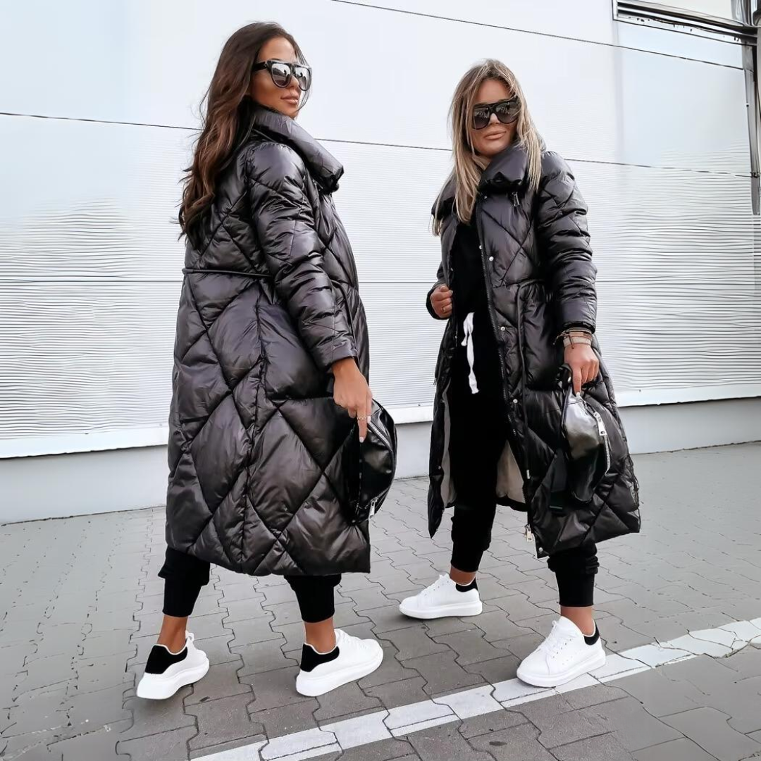 Noiréa™ | Elegant Quilted Jacket