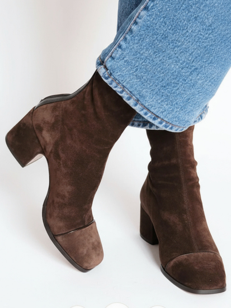 Ava™ | Elegant Heeled Boots