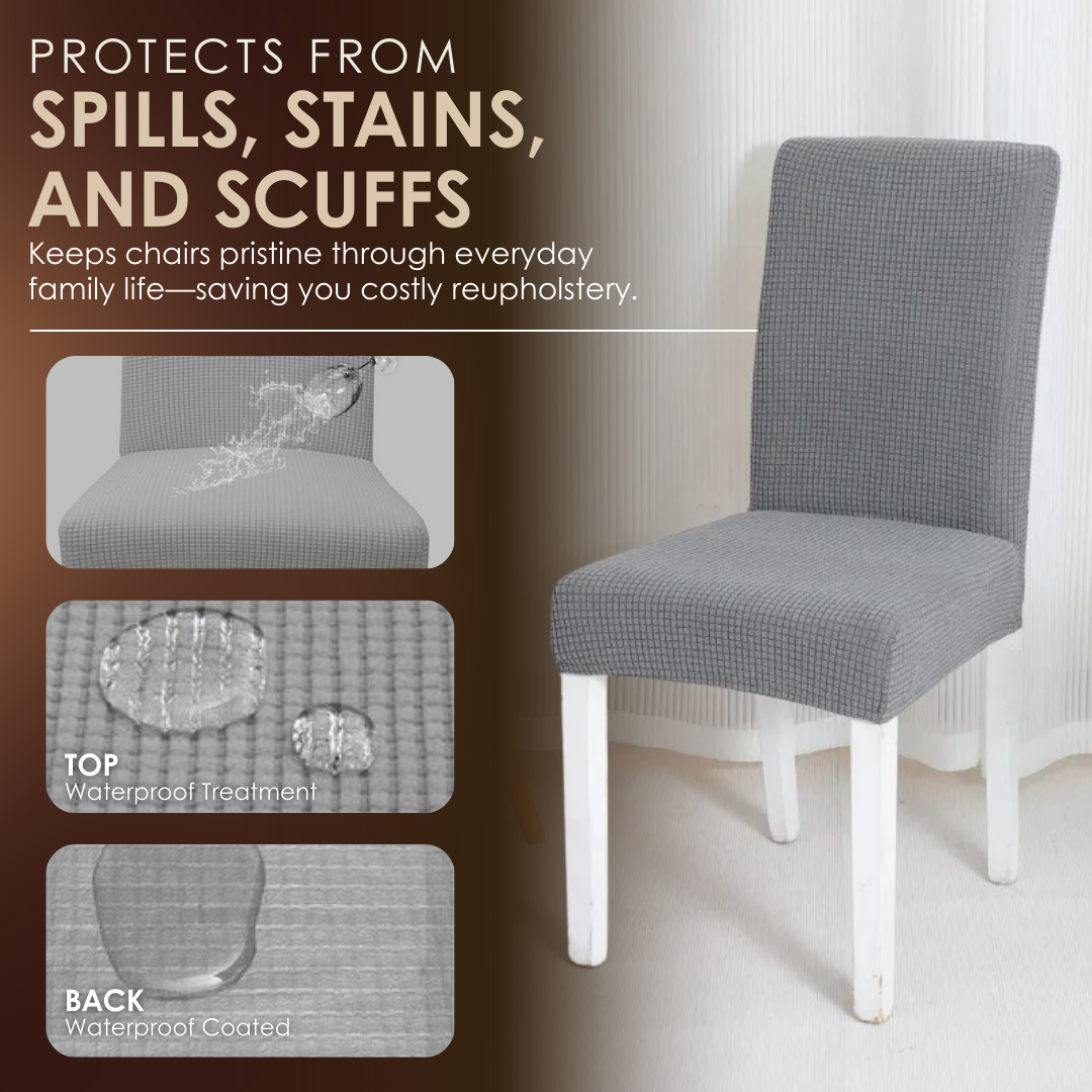 Chairmella - Premium Jacquard Stretch Chair Covers