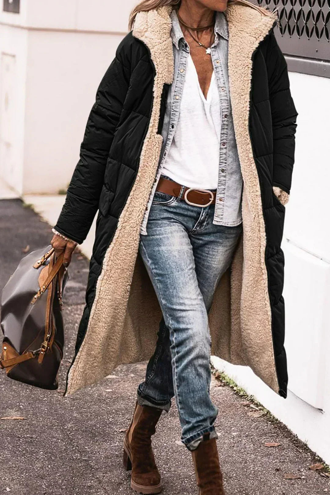 Milena™ | Elegant & Warm Reversible Jacket
