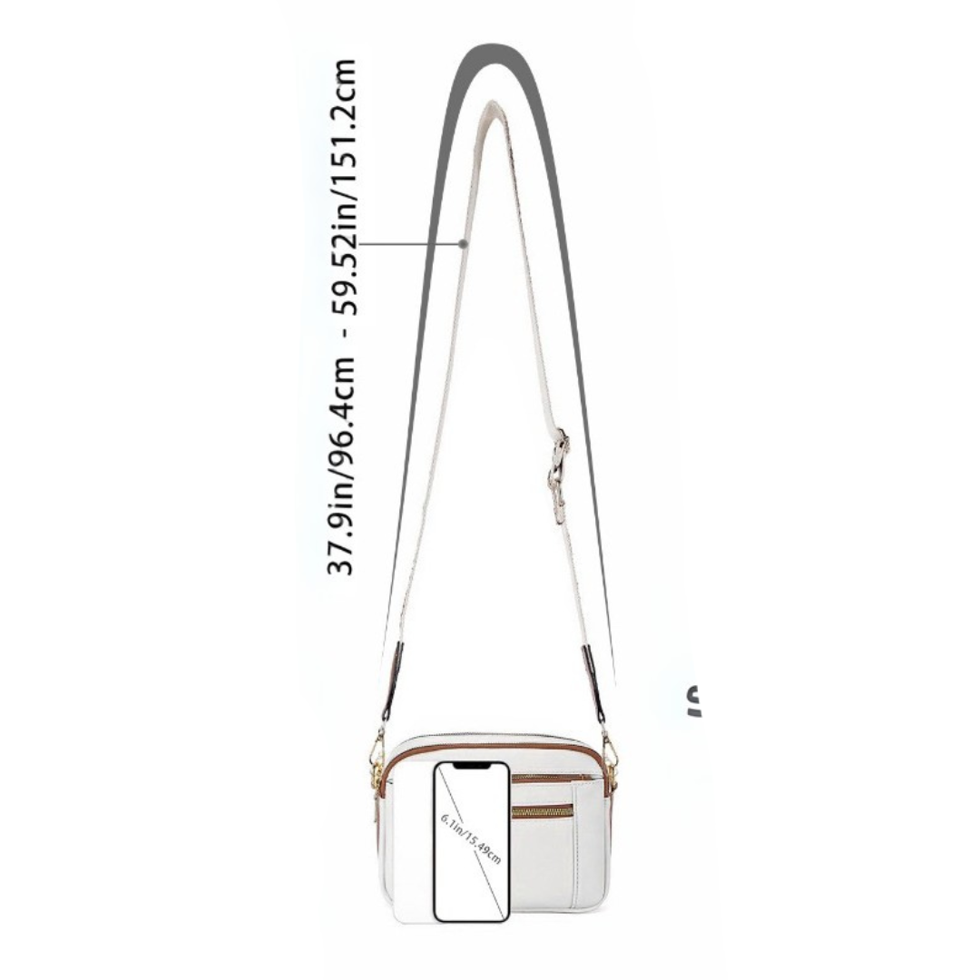 Vera™ | Elegant Leather Shoulder Bag