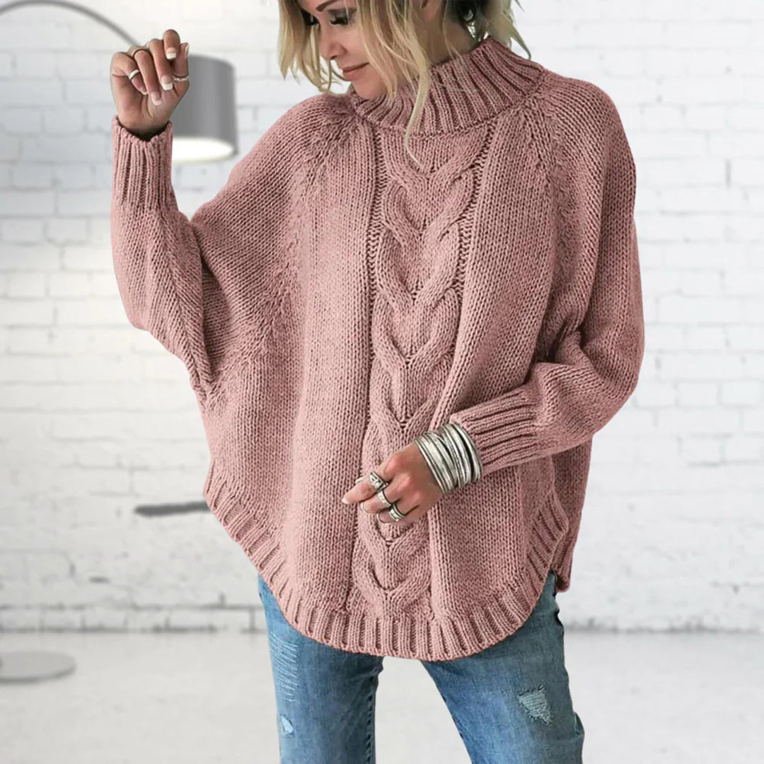 Delusion™ | Knitted Sweater with Cable Pattern