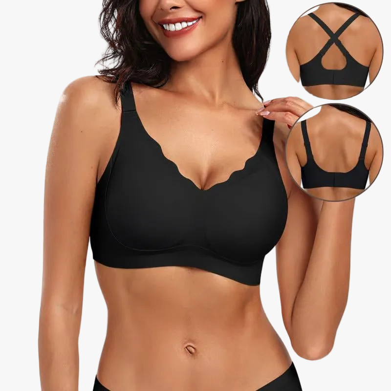 Curvelette - Seamless Push-Up Bra for Women