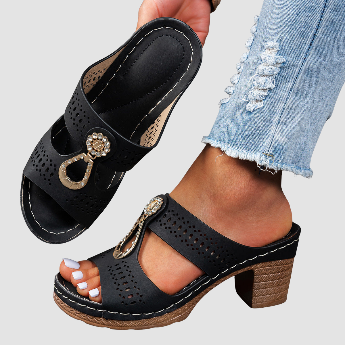 Isabella™ | Orthopedic Comfort Sandals with High Heel