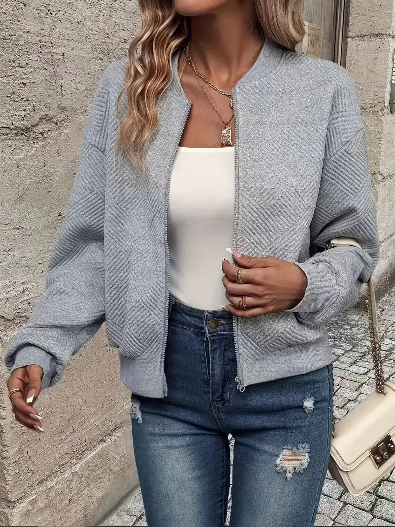 Seraphina – Spring Zipper Jacket