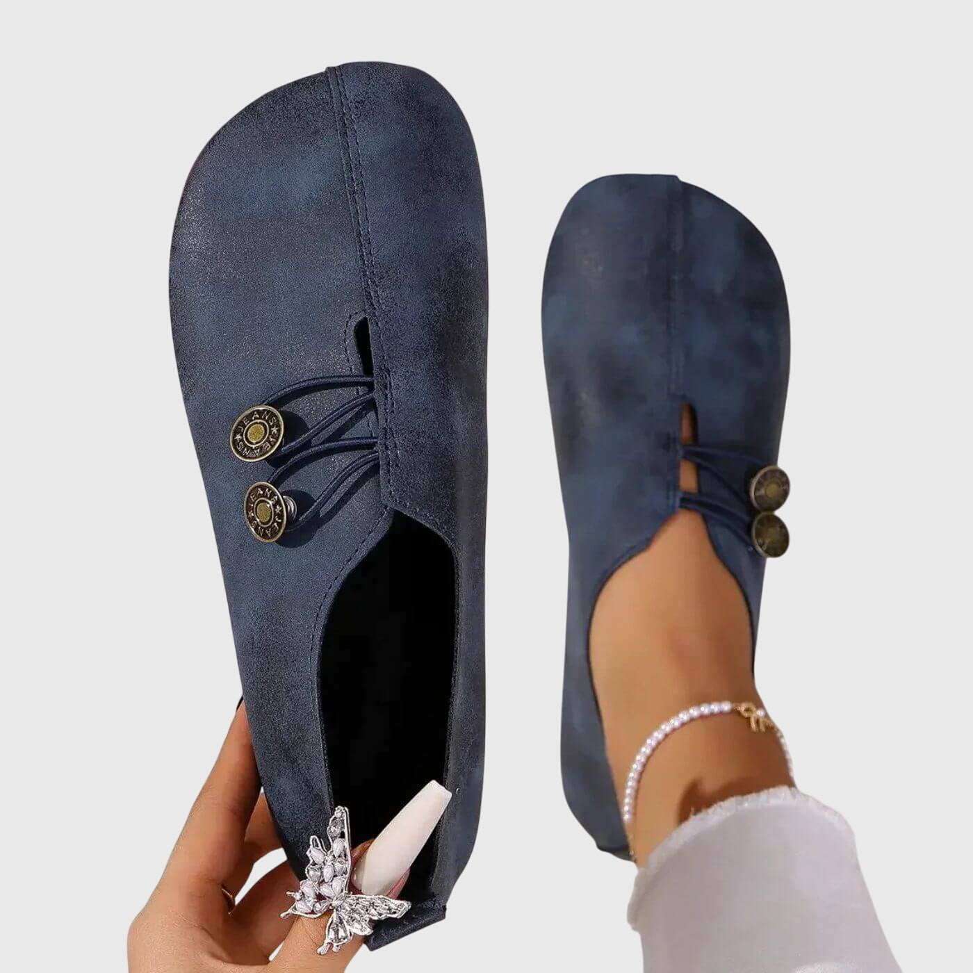 Teresa™ | Orthopedic Leather Shoes