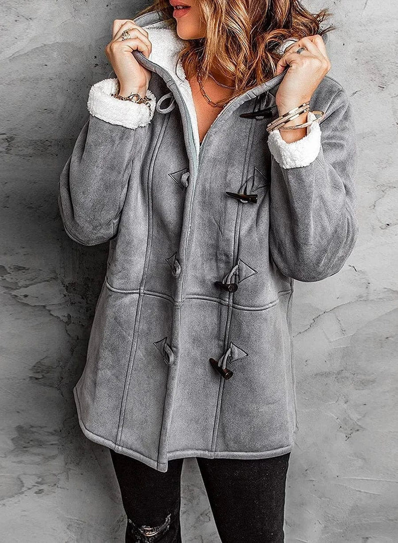 AUTUMN – COZY TOGGLE HOOD JACKET
