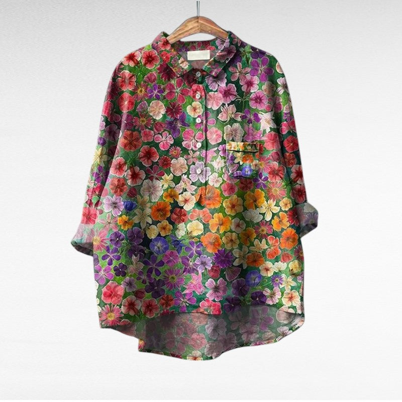 Tereza | Elegant Summer Blouse