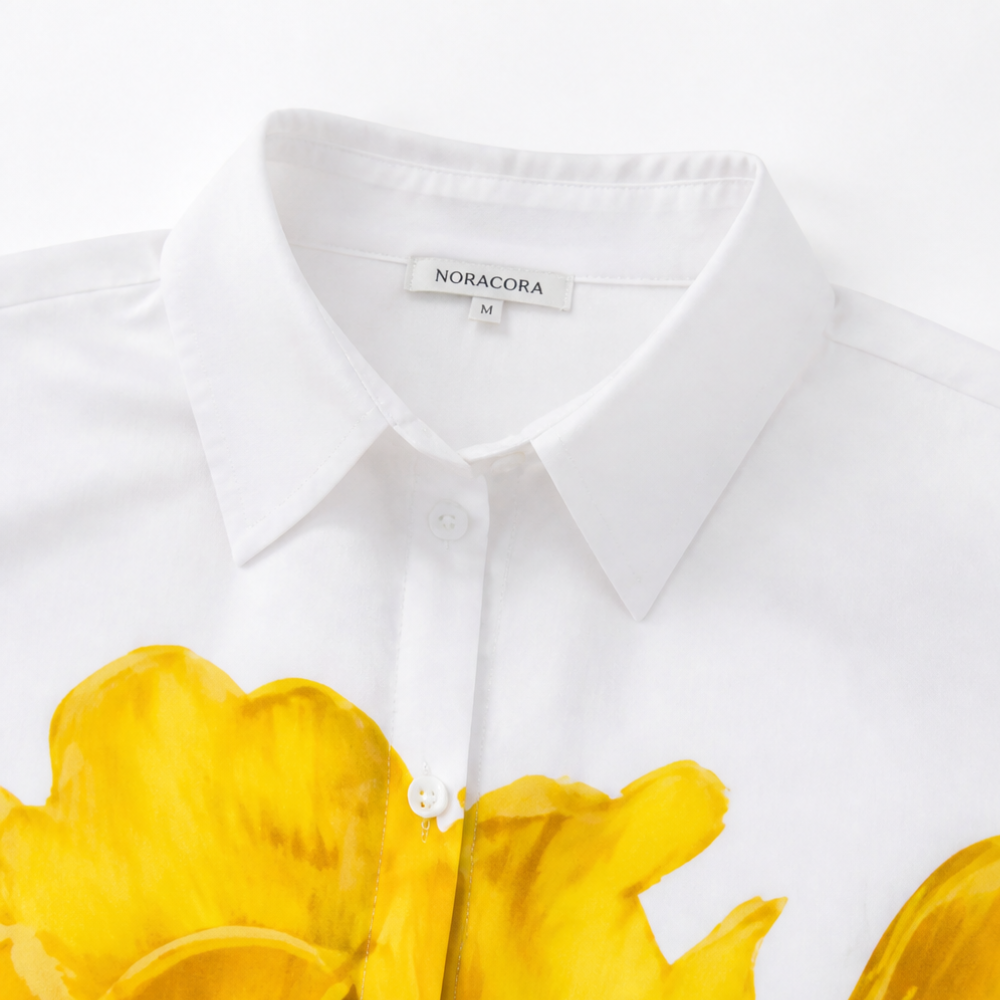 Florenza – Oversized Floral Top