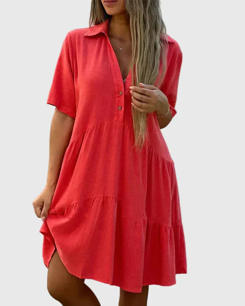 Ariana | Elegant and Flowing Mini Dress