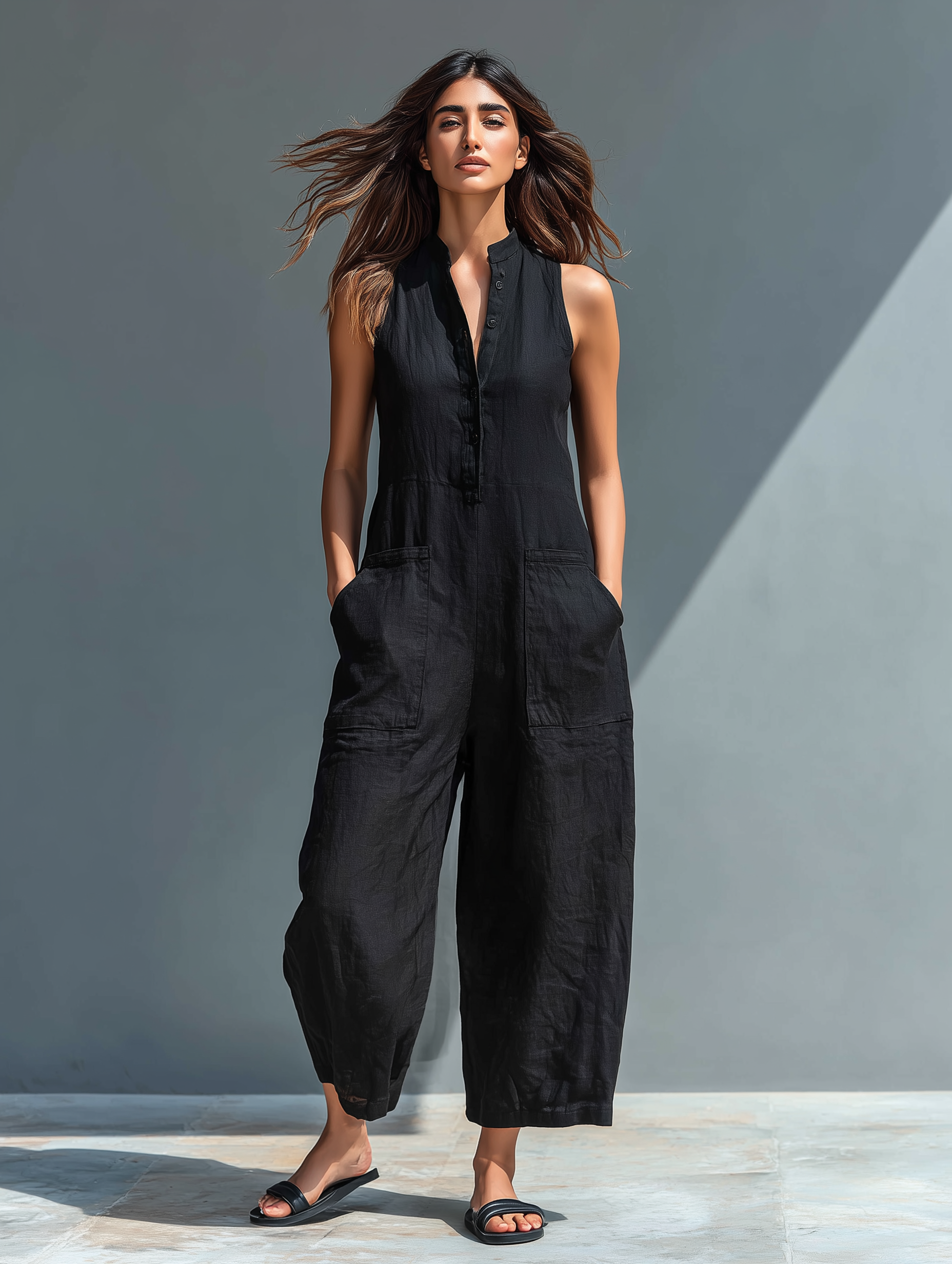 Lallie™ Elegant Sleeveless Jumpsuit