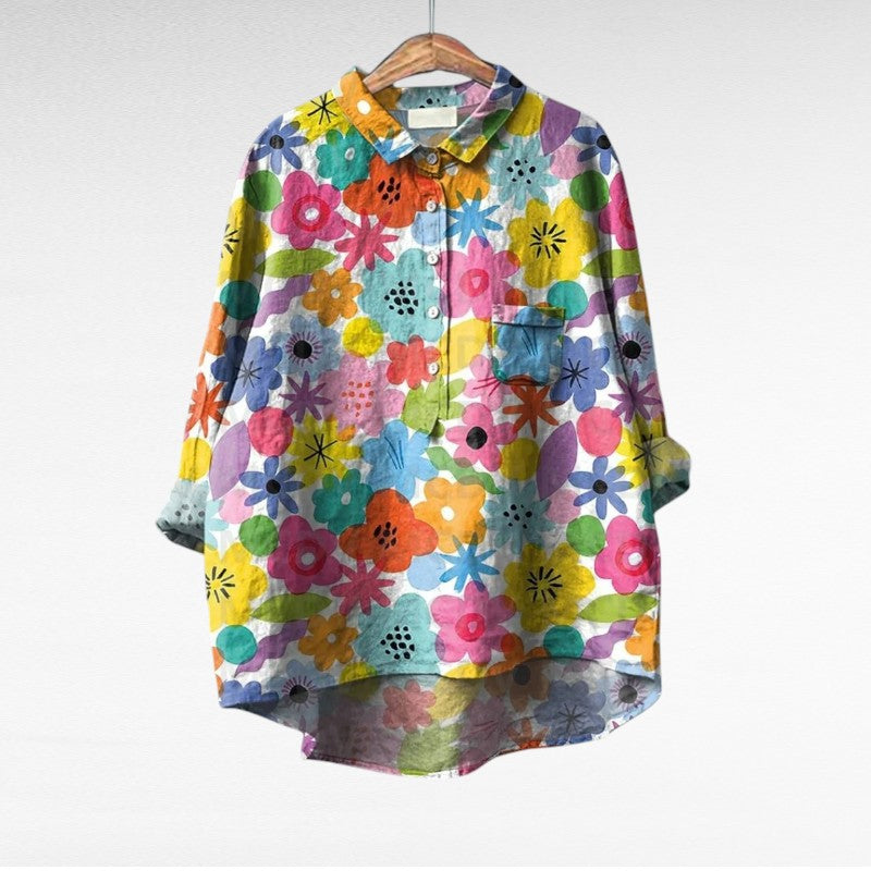 Tereza | Elegant Summer Blouse