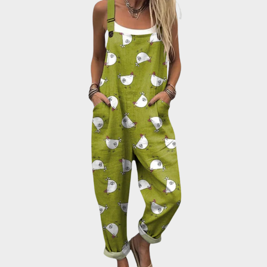 Caelyra™ | Comfortable printed Jmpsuit