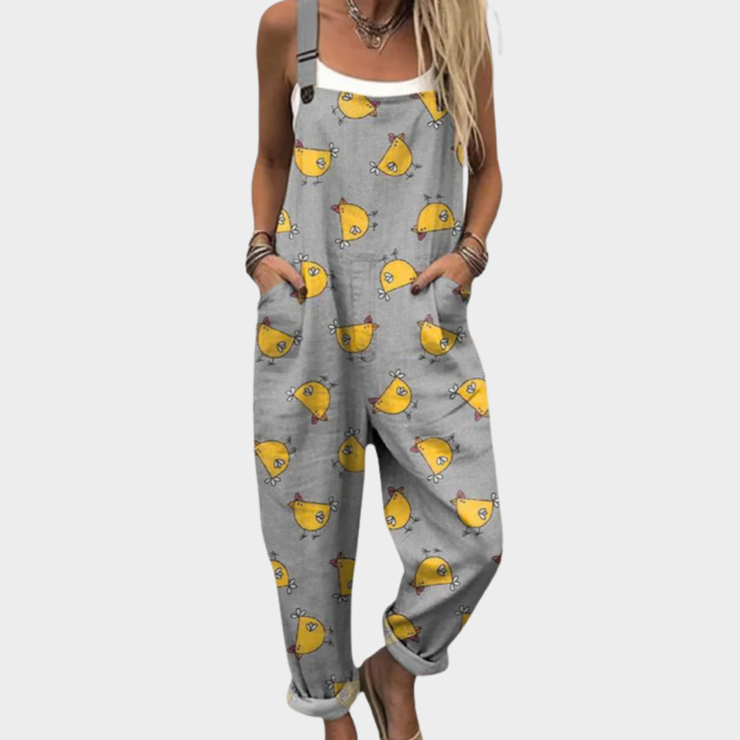 Caelyra™ | Comfortable printed Jmpsuit