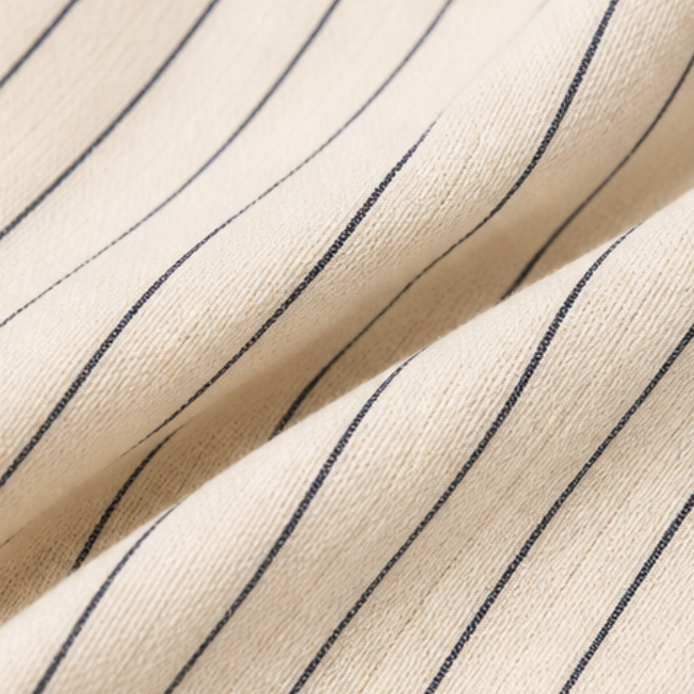 Florene – Women's Lightweight Striped Midi Dress