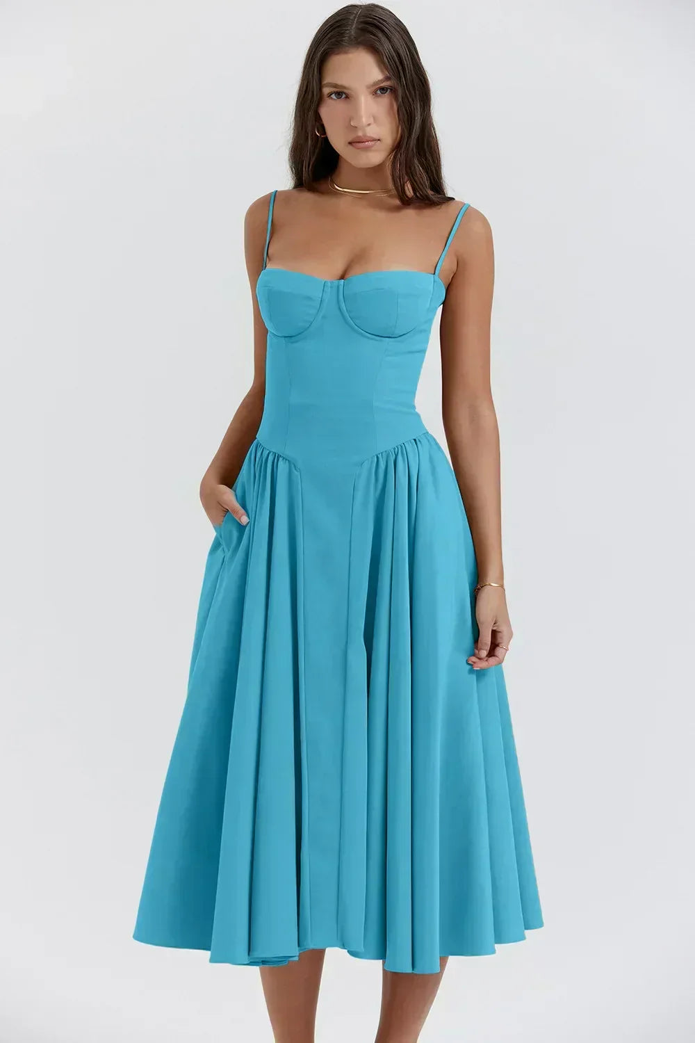 Elara | Elegant Corset Sundress