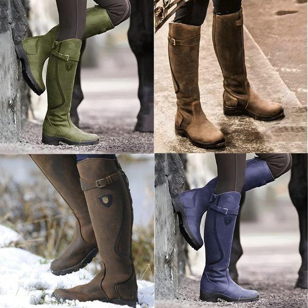 Wave™ | Waterproof Leather Riding Boots
