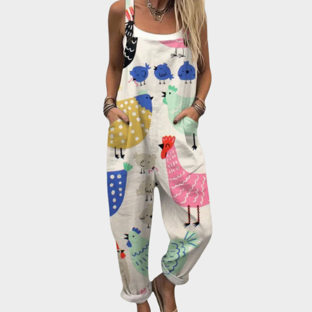 Myressa™ | Comfortable printed Jmpsuit