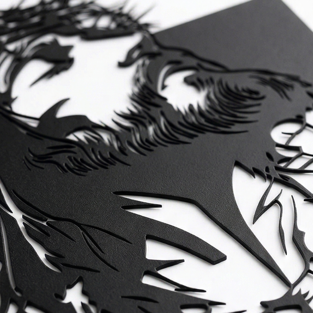Gracemark – Laser Cut Iron Cross Wall Art