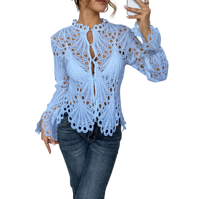 Sarah™ | Modern Blouse with Open Details