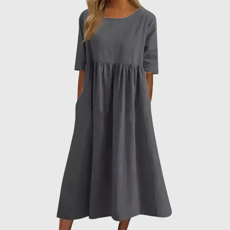 Joy | Timeless Flowing Midi Dress