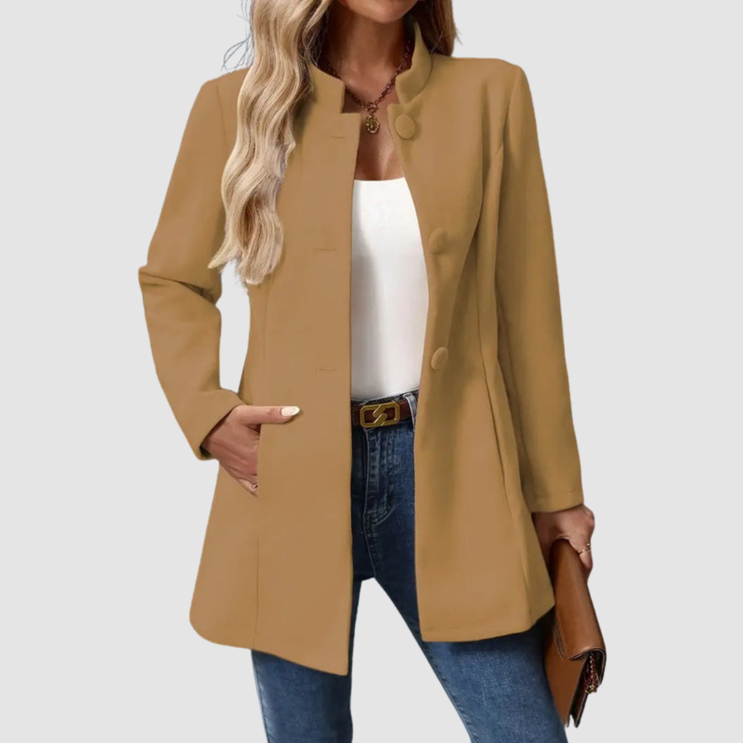 Monica™ Stylish Single-Breasted Blazer