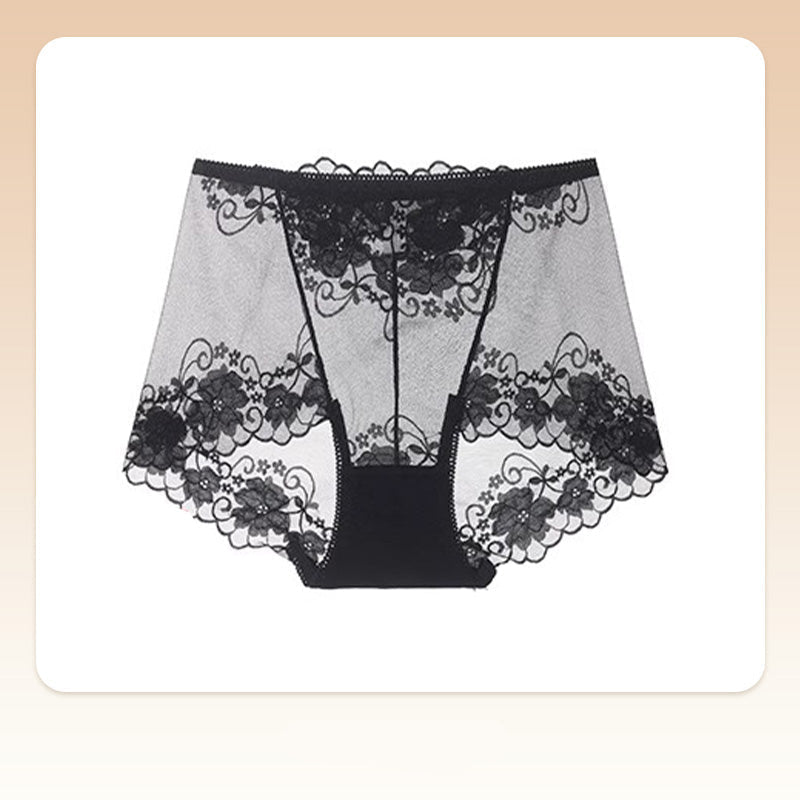 Lunalace - Women's High Waist Lace Panties