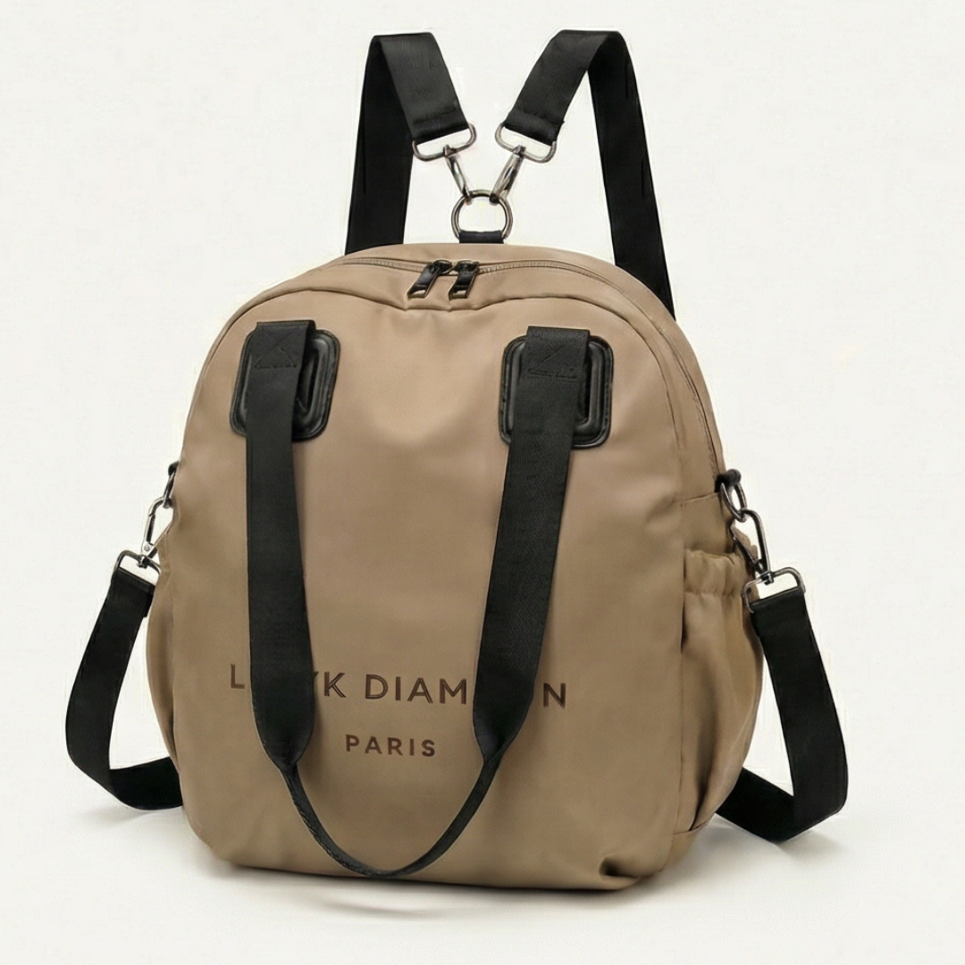 Carryé – Women's 3-in-1 Convertible Nylon Backpack