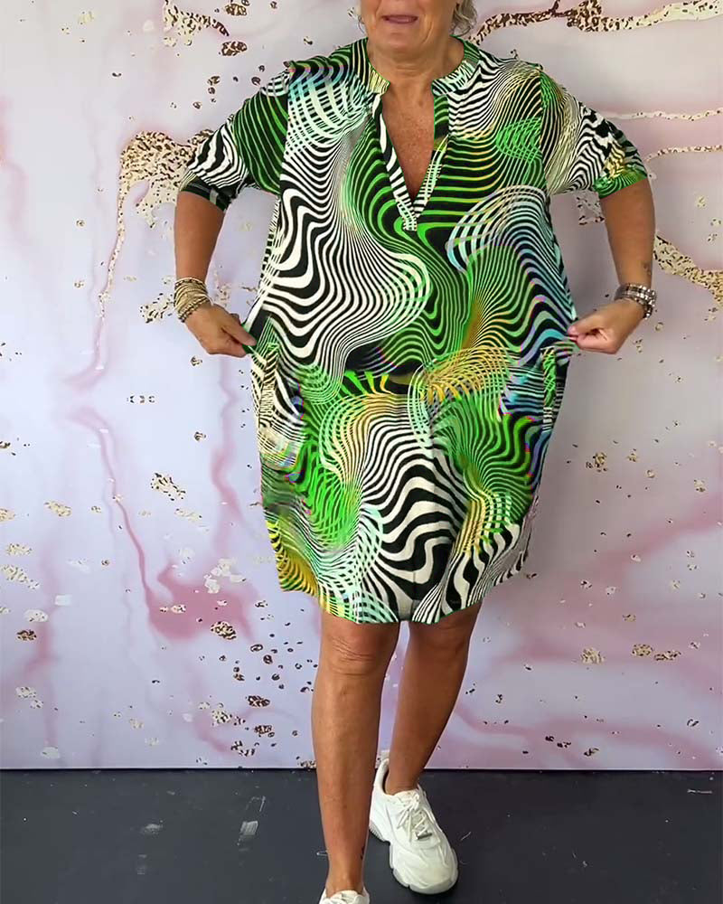 Ria - Colorful Dress