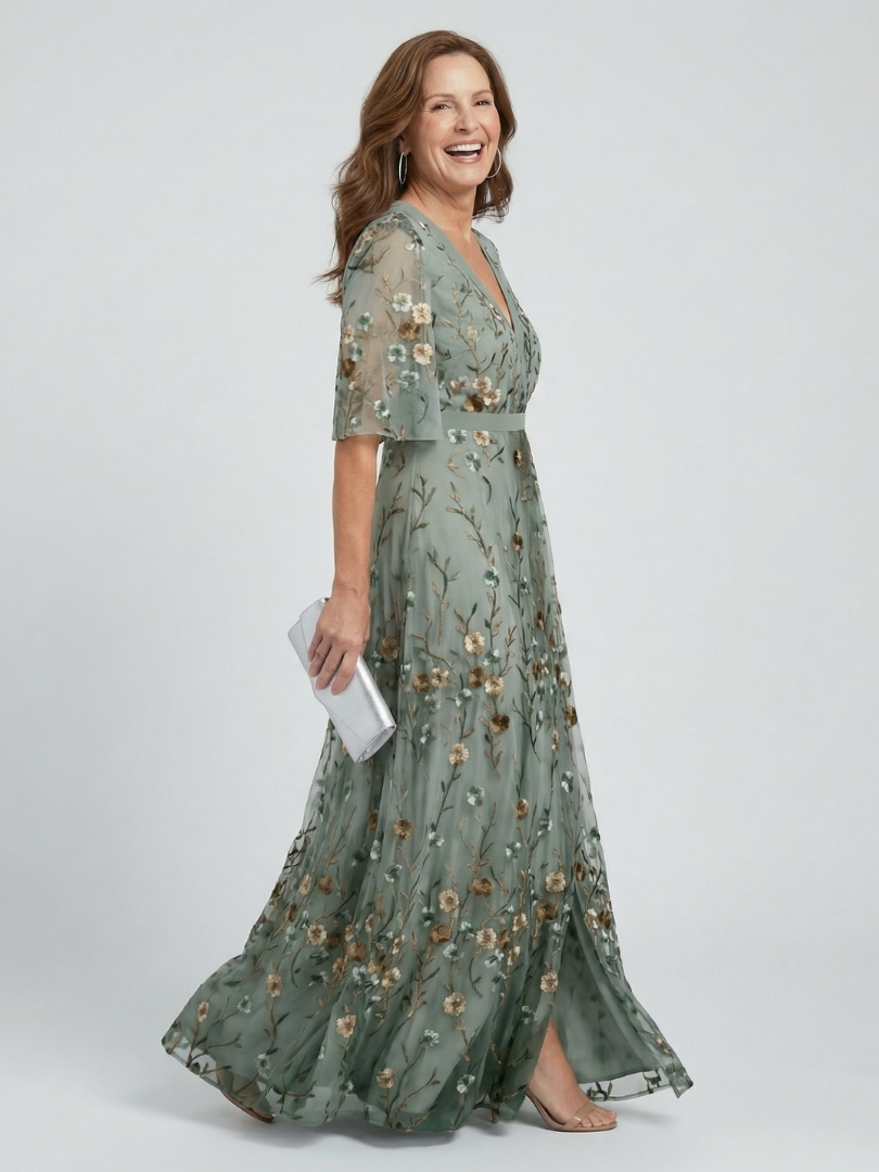 Selora | Maxi Flow Dress with Halter Neck