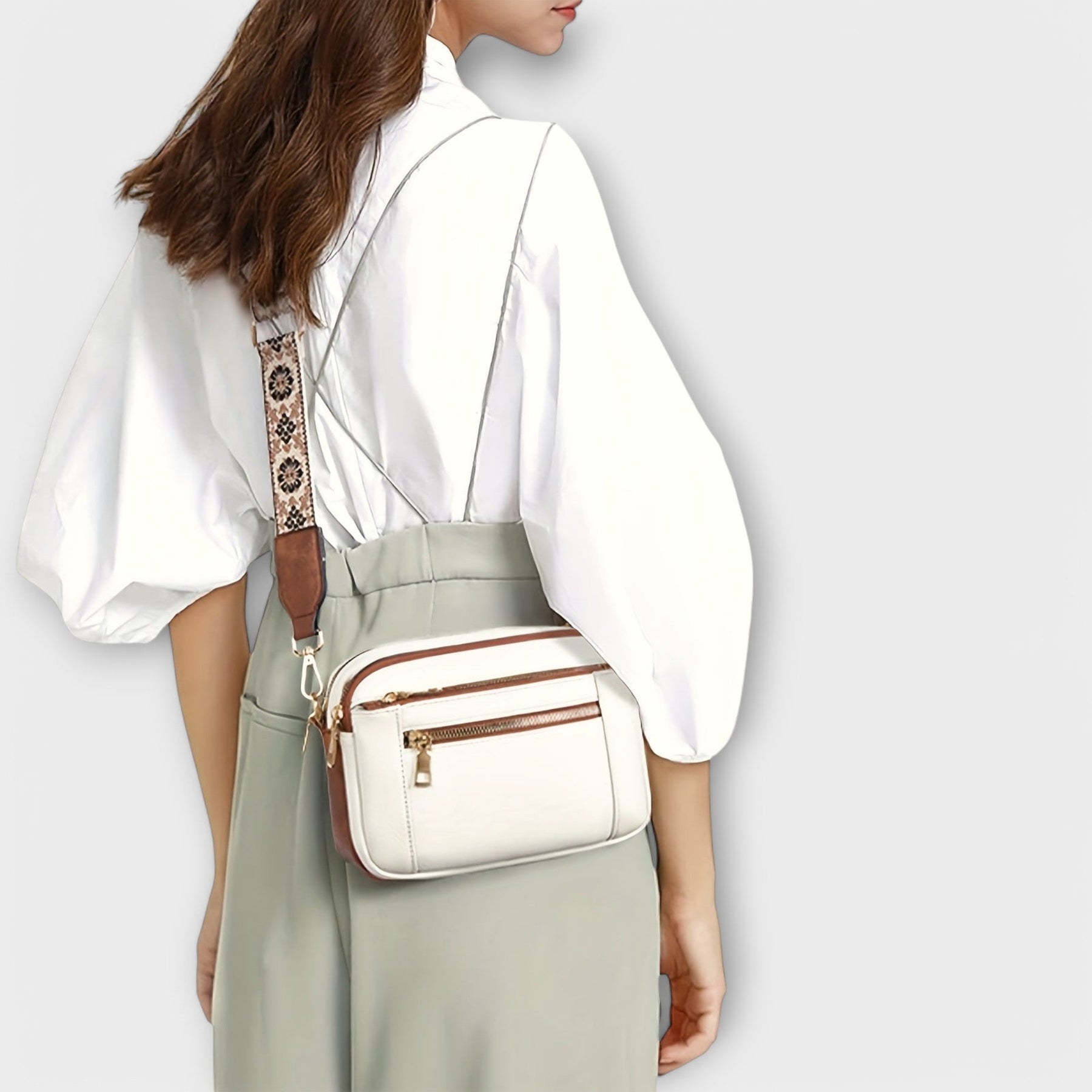 Crossbody Bag Made of Vegan Leather